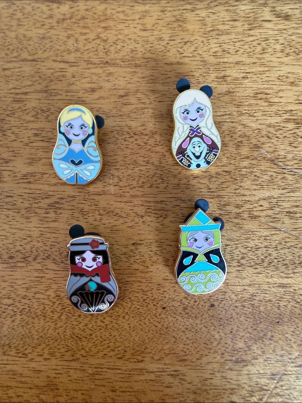 Disney Trading Pins.  Lot of 4 pins.